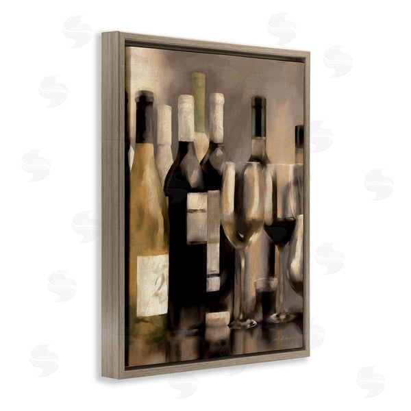 Stupell Industries Carol Robinson | Wine Bottles On Bar