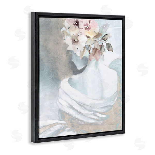 Stupell Industries Carol Robinson | Woman And Florals Visage