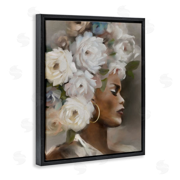 Stupell Industries Carol Robinson | Woman With Floral Headdress