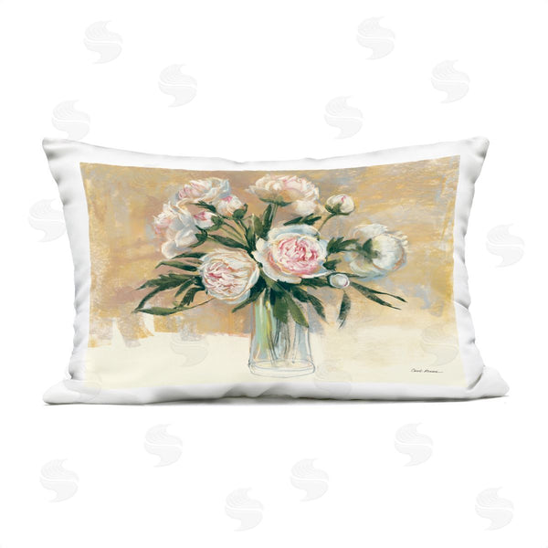 Stupell Industries Carol Rowan | Contemporary Peony Bouquet Printed Throw Pillow