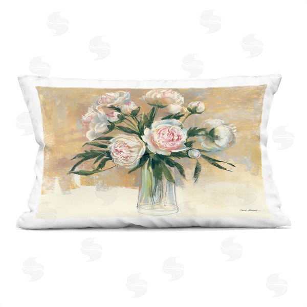 stupell industries Carol Rowan | Contemporary Peony Bouquet Printed Throw Pillow