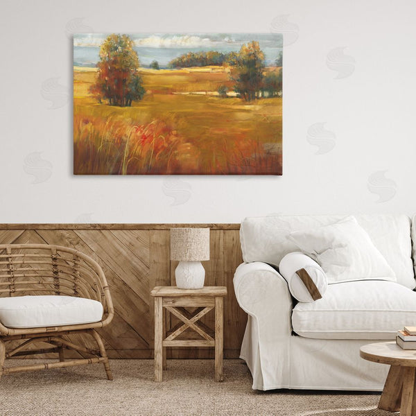 Stupell Industries Carol Rowan | October Light Countryside Wall Art