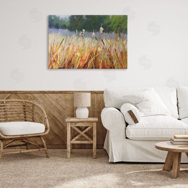 Stupell Industries Carol Strock Wasson | Country Summer Reeds Wall Art