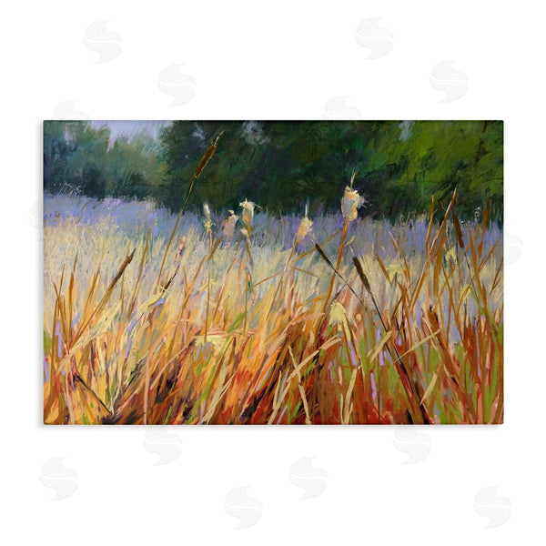 stupell industries Carol Strock Wasson | Country Summer Reeds Wall Art