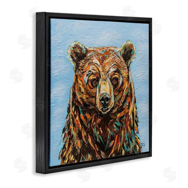 Stupell Industries Carolee Vitaletti | Abstract Bear Portrait Wall Art