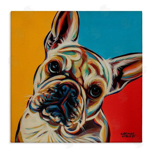 stupell industries Carolee Vitaletti | French Bulldog Pop Portrait