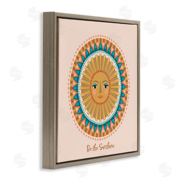 Stupell Industries Caroline Alfreds | Boho Be The Sunshine Pattern Wall Art