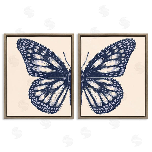 Stupell Industries Caroline Alfreds | Intricate Butterfly Wings Detail Wall Art