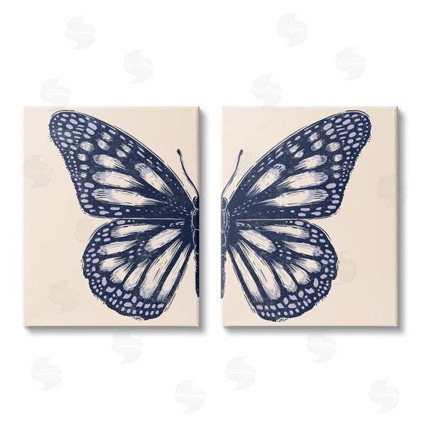 stupell industries Caroline Alfreds | Intricate Butterfly Wings Detail Wall Art