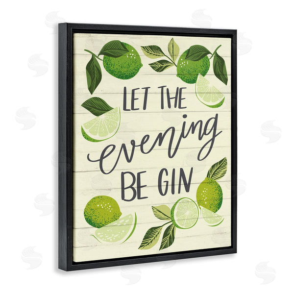 Stupell Industries Caroline Alfreds | Let Evening Be Gin