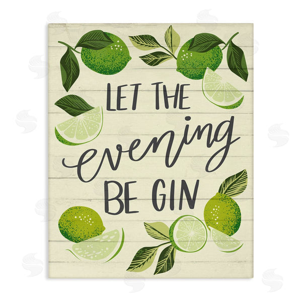stupell industries Caroline Alfreds | Let Evening Be Gin