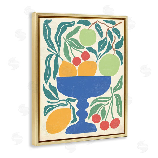 Stupell Industries Caroline Alfreds | Modern Fruit Collection Vase