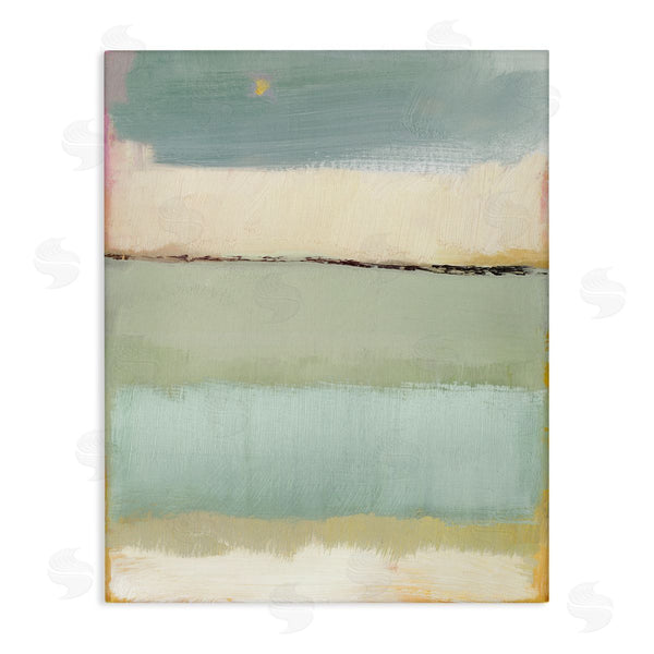 stupell industries Caroline Gold | Abstract Aqua Gradients