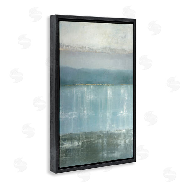 Stupell Industries Caroline Gold | Twilight Blues Landscape