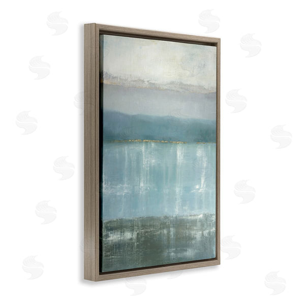 Stupell Industries Caroline Gold | Twilight Blues Landscape