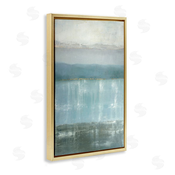 Stupell Industries Caroline Gold | Twilight Blues Landscape