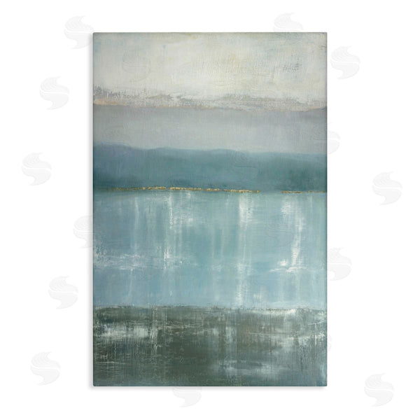 stupell industries Caroline Gold | Twilight Blues Landscape