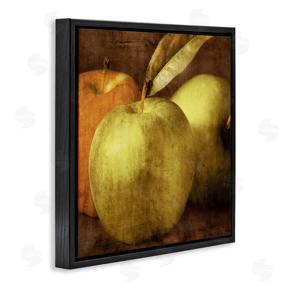Stupell Industries Caroline Kelly | Distressed Green Apples Vintage Design