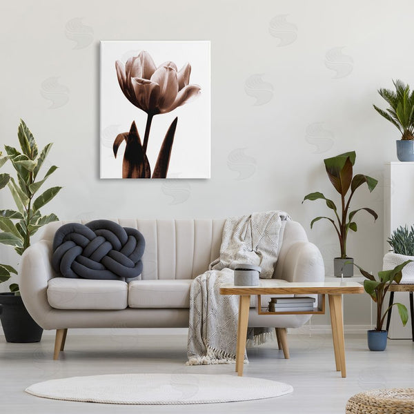 Stupell Industries Caroline Kelly | Modern Tulip On White Wall Art