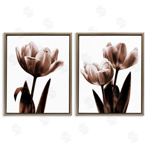 Stupell Industries Caroline Kelly | Modern Tulip Silhouettes Wall Art
