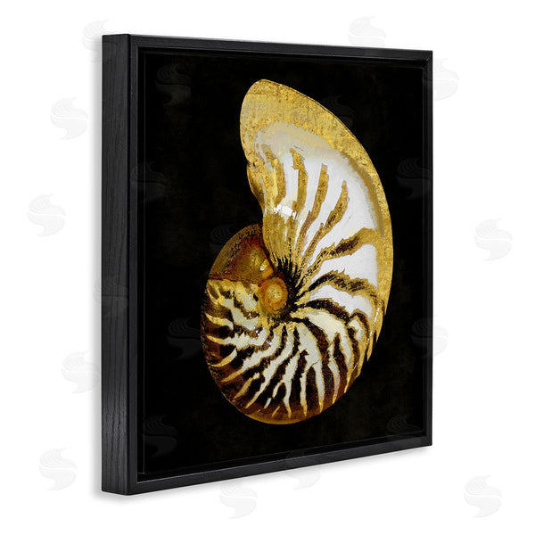 Stupell Industries Caroline Kelly | Spiral Patterned Shell Wall Art