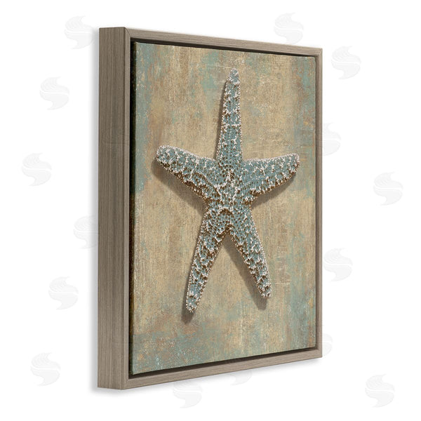 Stupell Industries Caroline Kelly | Starfish Beach Objects Design Wall Art