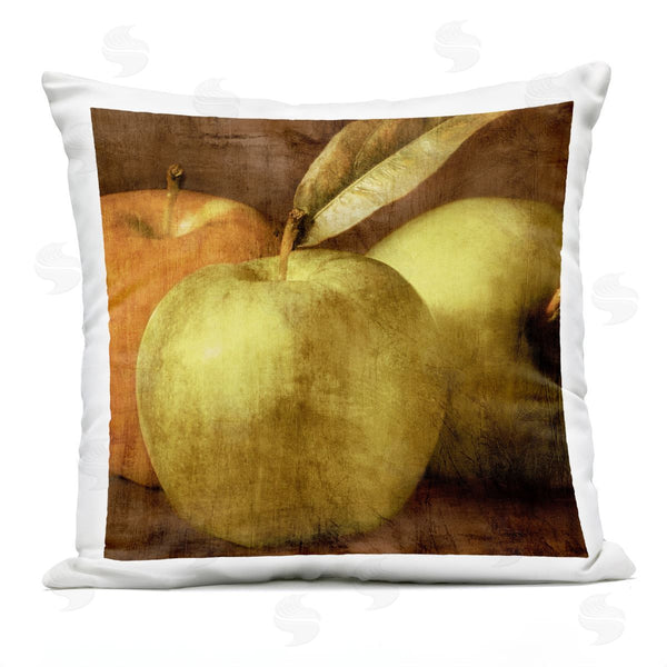 Stupell Industries Caroline Kelly | Vintage Apples Close Up Printed Throw Pillow