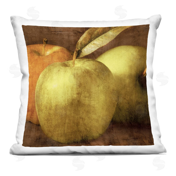 stupell industries Caroline Kelly | Vintage Apples Close Up Printed Throw Pillow
