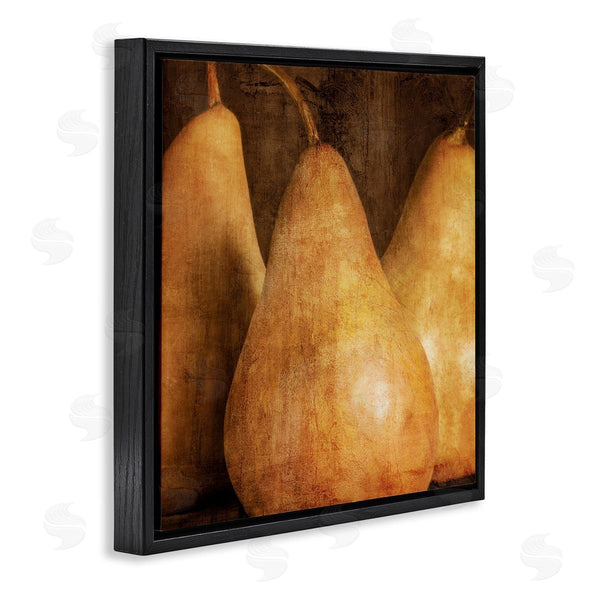 Stupell Industries Caroline Kelly | Vintage Distressed Pear Fruit Design