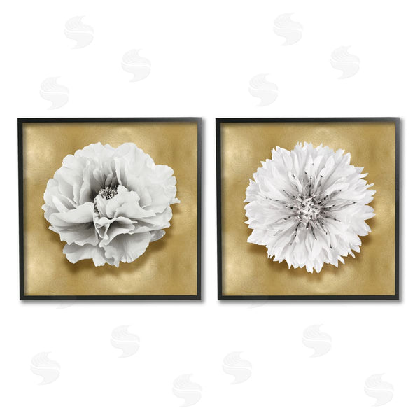 Stupell Industries Caroline Kelly | White On Glam Flowers