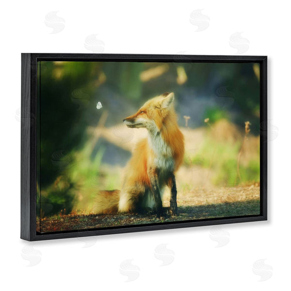 Stupell Industries Carrie Ann Grippo-Pike | Fox Kit And Butterfly