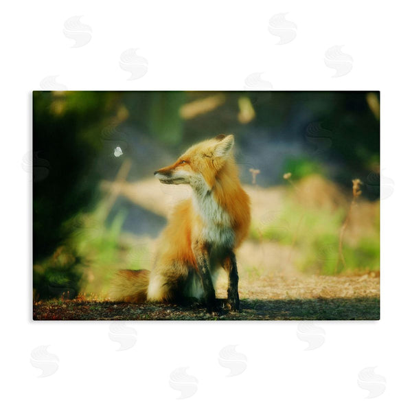 stupell industries Carrie Ann Grippo-Pike | Fox Kit and Butterfly