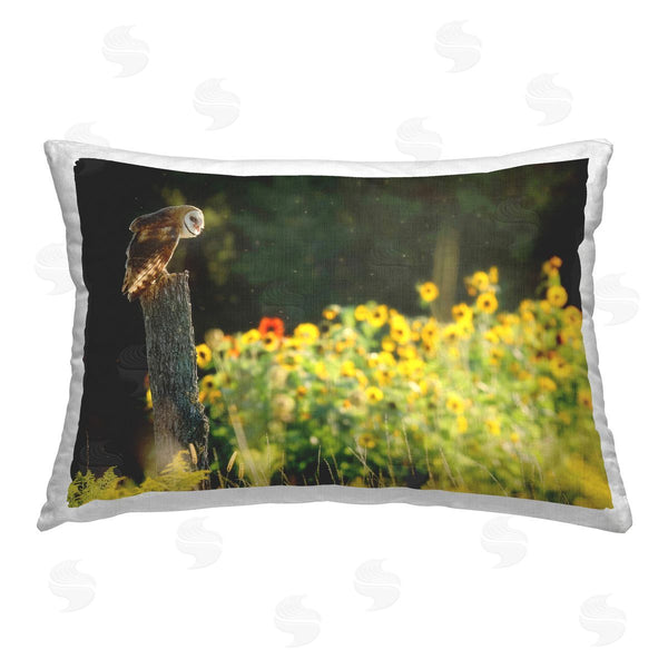 stupell industries Carrie Ann Grippo-Pike | Owl Perched in Meadow