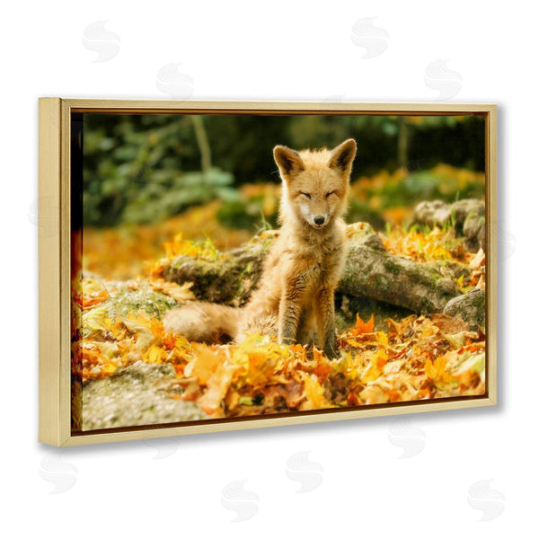 Stupell Industries Carrie Ann Grippo-Pike | Sleepy Fall Fox In Autumn