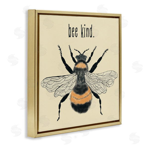 Stupell Industries Carrie Cantwell | Bee Kind Detailed Bumble