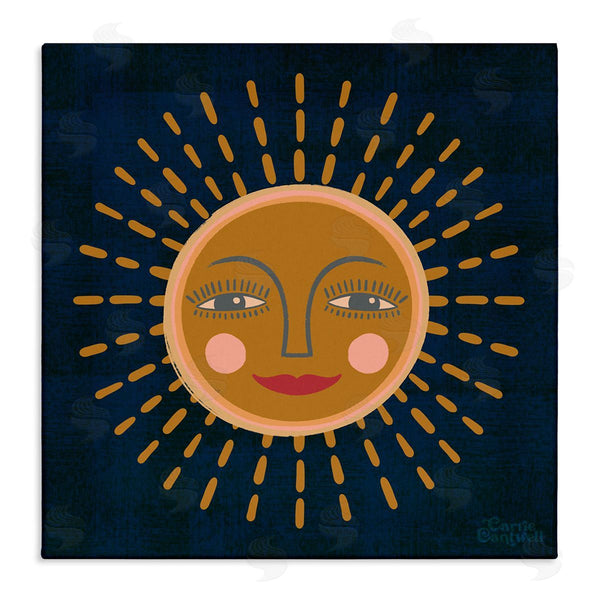 stupell industries Carrie Cantwell | Boho Smile Sun Wall Art