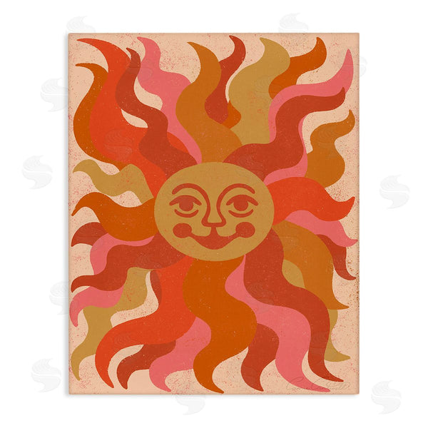 stupell industries Carrie Cantwell | Celestial Smiling Sun Wall Art