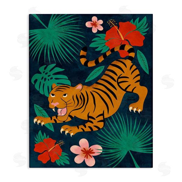 stupell industries Carrie Cantwell | Crouching Tiger Tropics