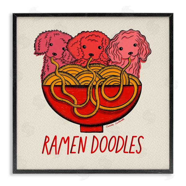 stupell industries Carrie Cantwell | Funny Ramen Doodles Wall Art