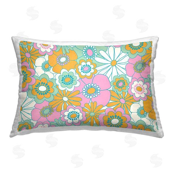 stupell industries Carrie Cantwell | Groovy Flower Pattern