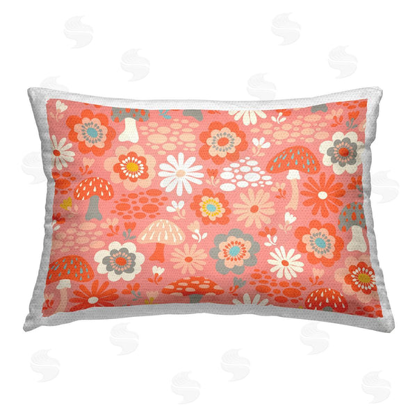 Stupell Industries Carrie Cantwell | Groovy Mushrooms Pattern