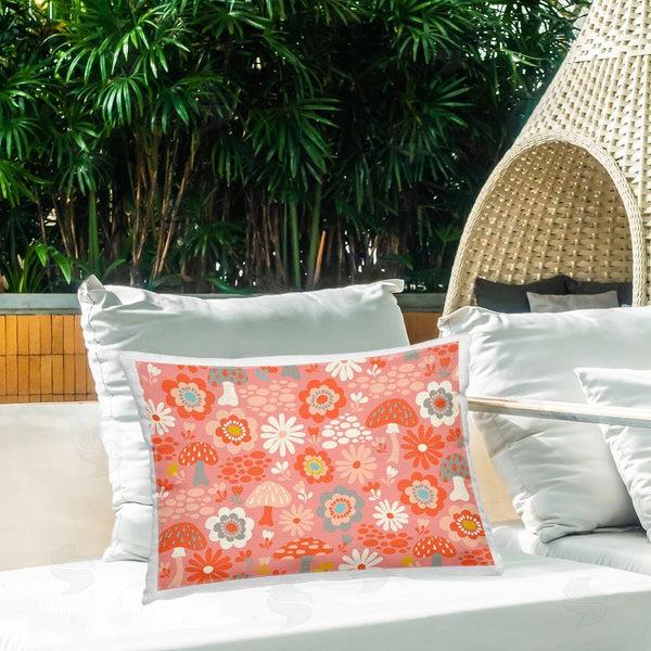 Stupell Industries Carrie Cantwell | Groovy Mushrooms Pattern