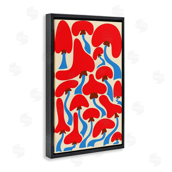 Stupell Industries Carrie Cantwell | Groovy Wavy Mushrooms