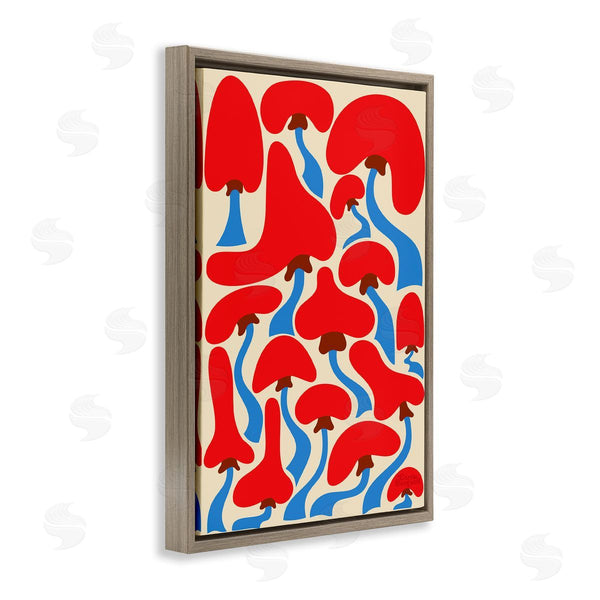 Stupell Industries Carrie Cantwell | Groovy Wavy Mushrooms