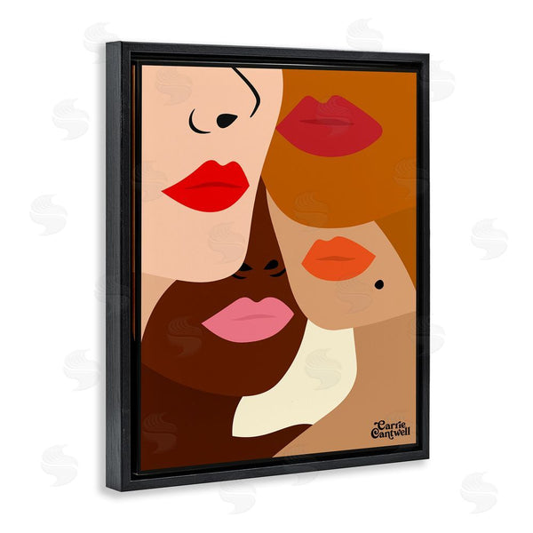 Stupell Industries Carrie Cantwell | Many Faces Of Women Wall Art