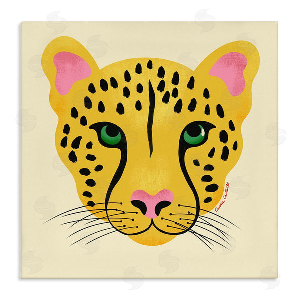 stupell industries Carrie Cantwell | Modern Wild Cheetah Face