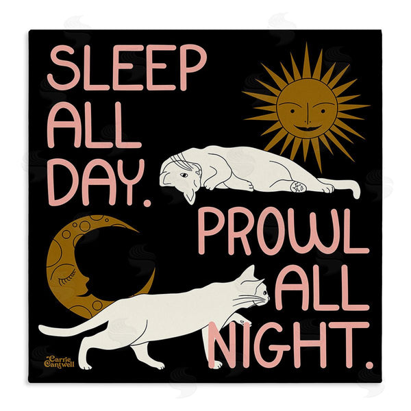 stupell industries Carrie Cantwell | Night & Day Cats Wall Art