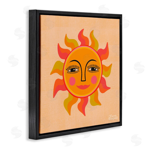 Stupell Industries Carrie Cantwell | Retro Boho Sun Wall Art