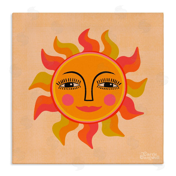 stupell industries Carrie Cantwell | Retro Boho Sun Wall Art