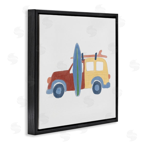 Stupell Industries Carrie Cantwell | Summer Beach Wagon